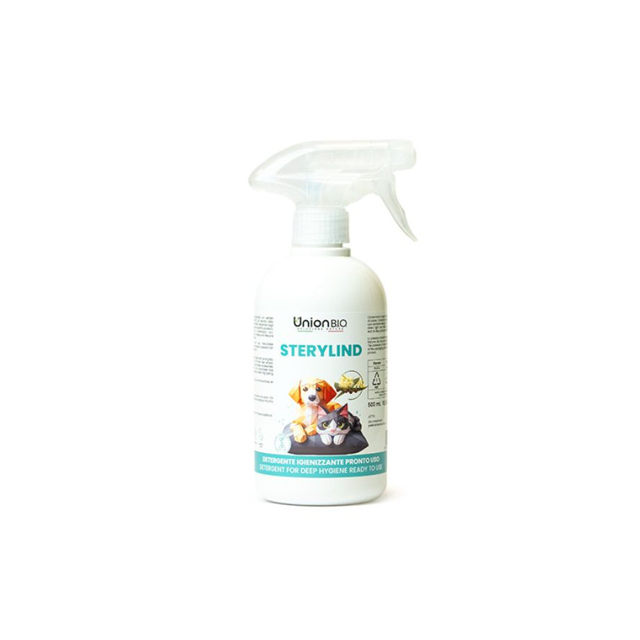 UNION B.I.O. - Sterylind detergente igienizzante 500 ml. UNION B.I.O. - Sterylind detergente igienizzante 500 ml.