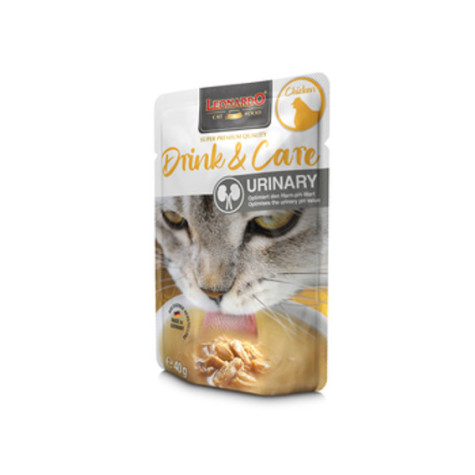 LEONARDO DRINK&CARE URINARY Pollo 40 g. - 