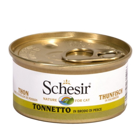 Schesir Chat Thon au Bouillon 70 g