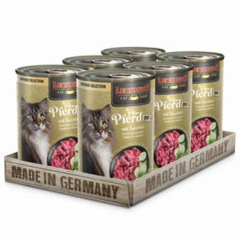LEONARDO SUPERIOR lattina Cavallo Zucchine 6 x 400 gr. - 