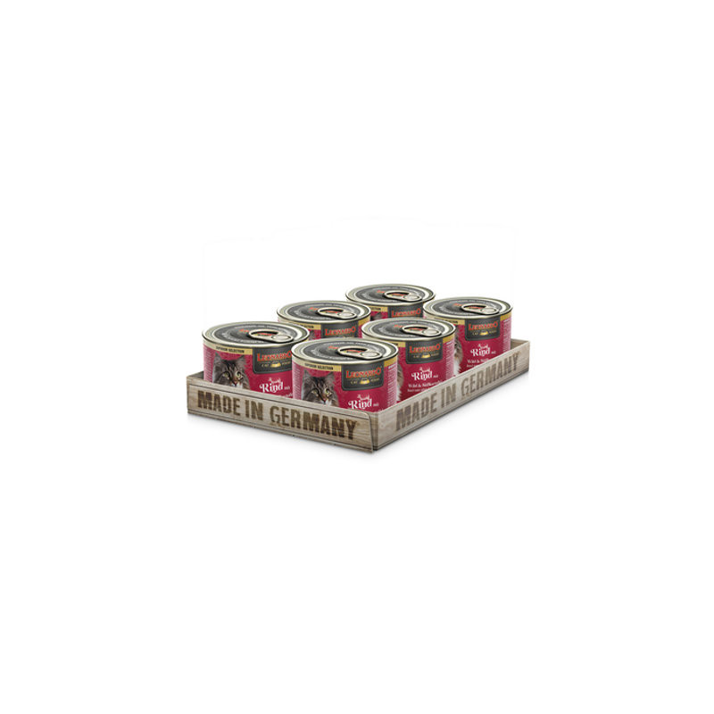 LEONARDO SUPERIOR boîte Bœuf avec Gibier Pommes de terre dolci 6 x 200 g
