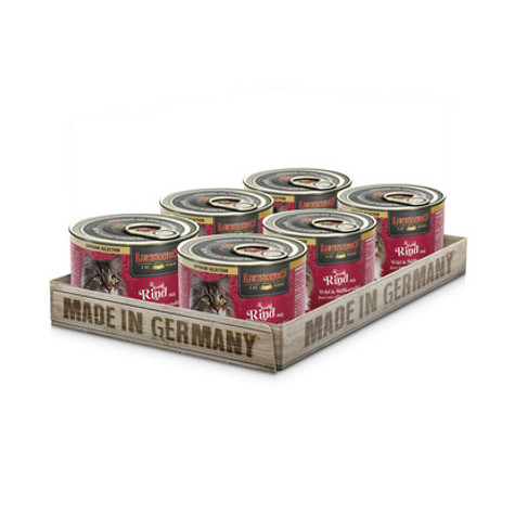 LEONARDO SUPERIOR boîte Bœuf avec Gibier Pommes de terre dolci 6 x 200 g