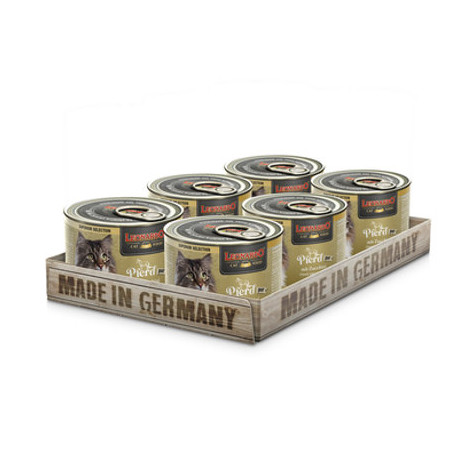 LEONARDO SUPERIOR boîte Cheval avec courgettes 6 x 200 g.