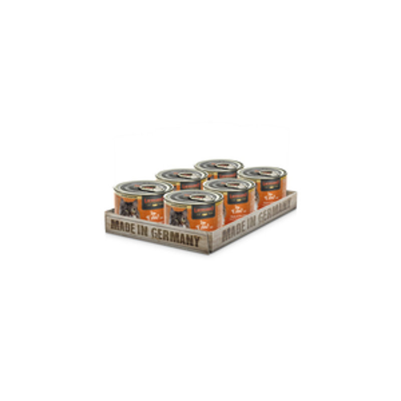 LEONARDO SUPERIOR boîte Canard on Poulet et carottes 6 x 200 g.