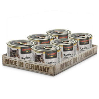 LEONARDO SUPERIOR Dose Lamm mit Geflügel und Kürbis 200 Gr - 