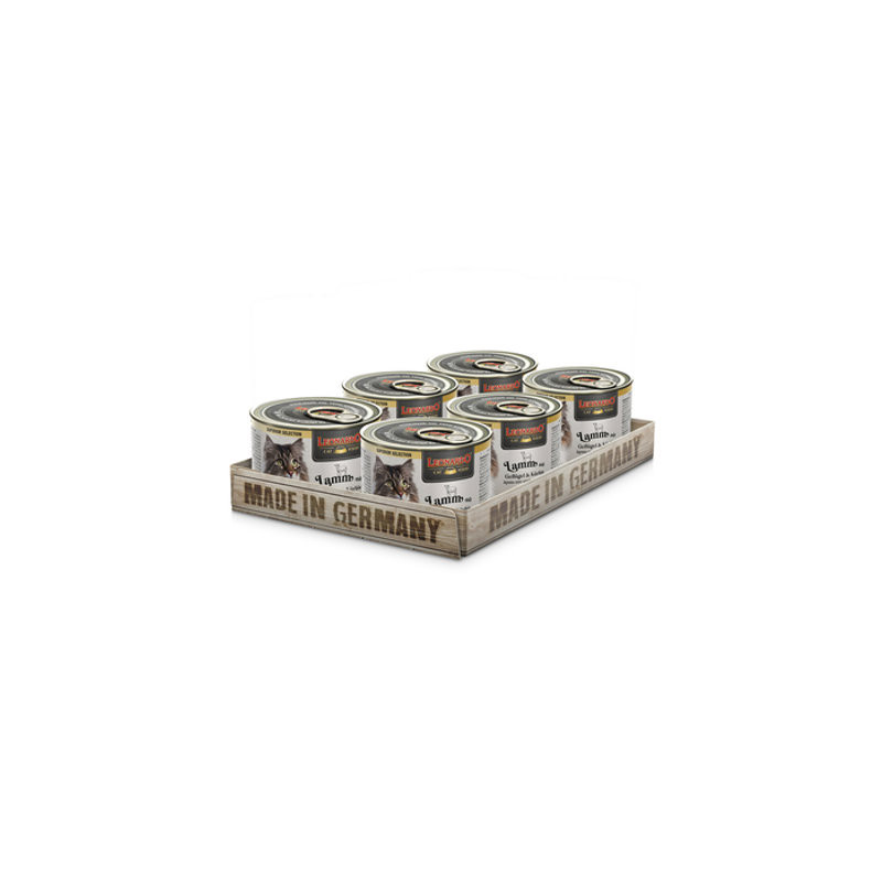 LEONARDO SUPERIOR boîte Agneau Pollame et Citrouille 6 x 200 g.