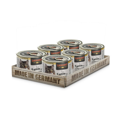 LEONARDO SUPERIOR boîte Agneau Pollame et Citrouille 6 x 200 g.
