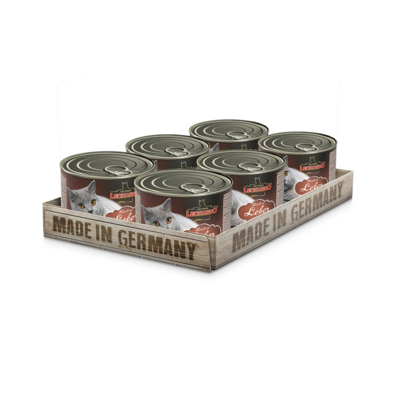 Leonardo Foie 6 x 200 g. (boîtes)