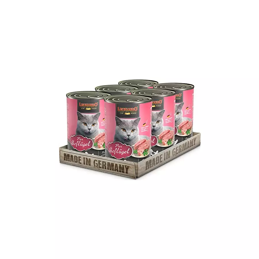 Leonardo Geflügel 6 X 400 gr. (Blechdosen) Leonardo Geflügel 6 X 400 gr. (Blechdosen)