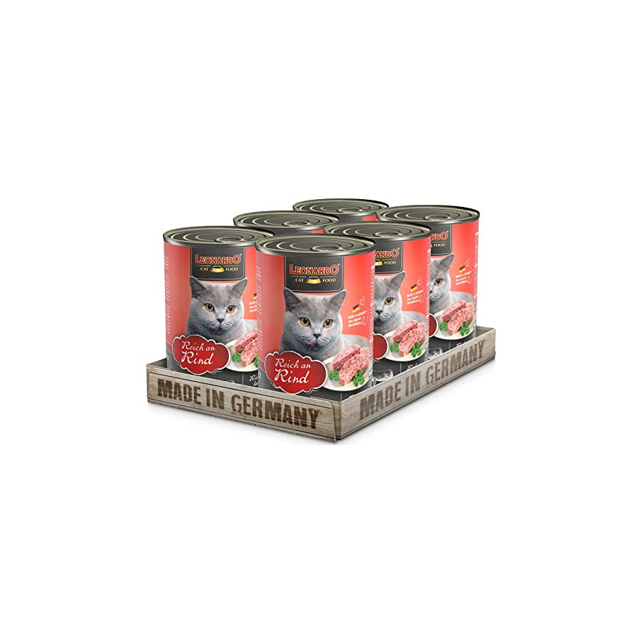 Leonardo Bœuf 6 x 400 g. (boîte) Leonardo Bœuf 6 x 400 g. (boîte)
