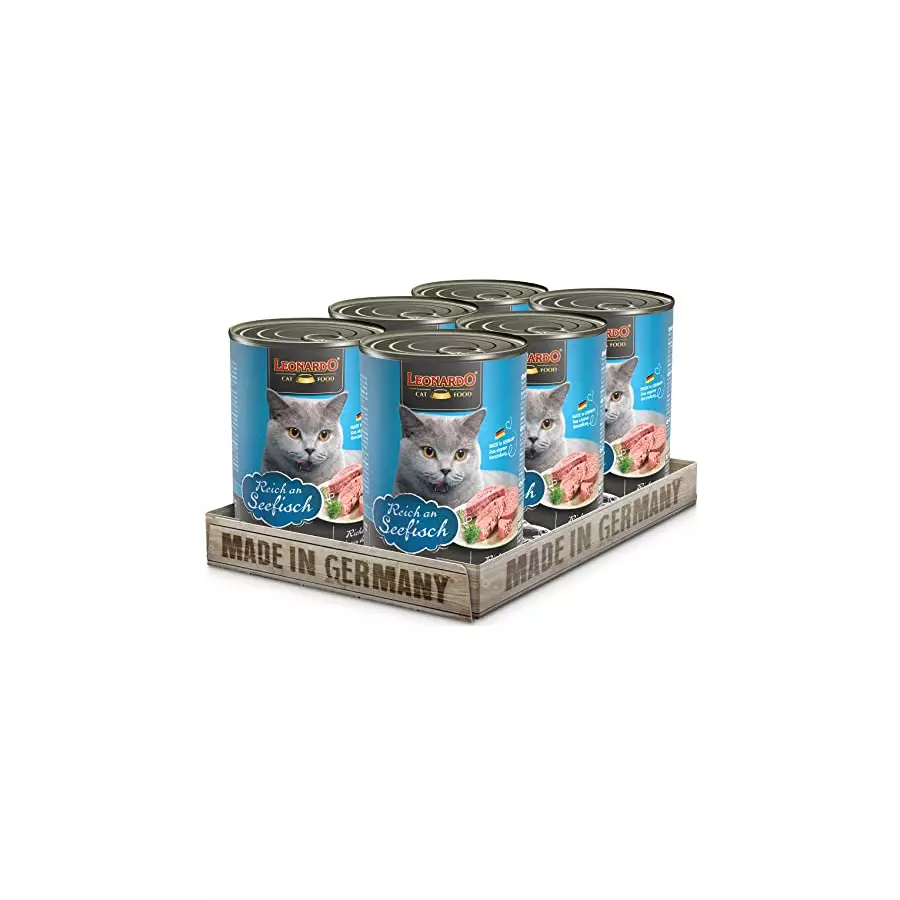 Leonardo Fisch 6 X 400 gr. (Blechdosen) Leonardo Fisch 6 X 400 gr. (Blechdosen)