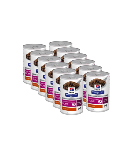 Hill's - Chien i/d Gastrointestinal Biome Stew Poulet et Vegetali 12 X 354 g.