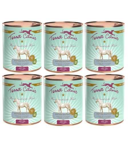 TERRA CANIS Grain Free Manzo zucchine, zucca e origano 6 X 800 gr. - 