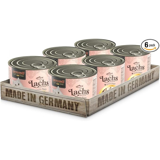 Leonardo Salmone con filetto extra 6 x 200 gr. - 