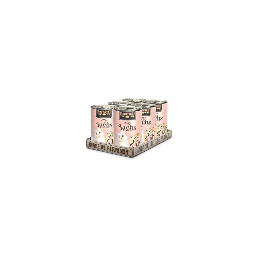 Leonardo Saumon avec filetto extra 6 x 400 g.