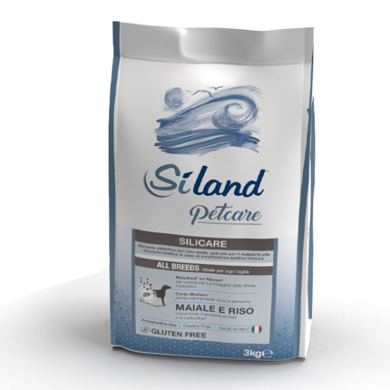 Aurora Biofarma - Siland dog silicare maiale e riso 3 kg -