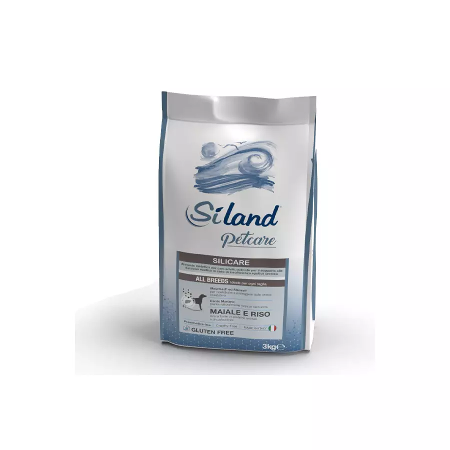 Aurora Biofarma - Siland dog silicare maiale e riso 3 kg