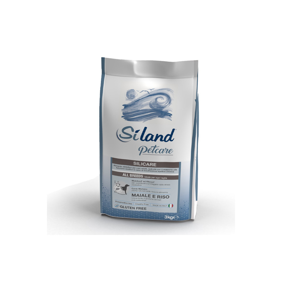 Aurora Biofarma - Siland dog silicare Schwein und riso 3 kg Aurora Biofarma - Siland dog silicare Schwein und riso 3 kg