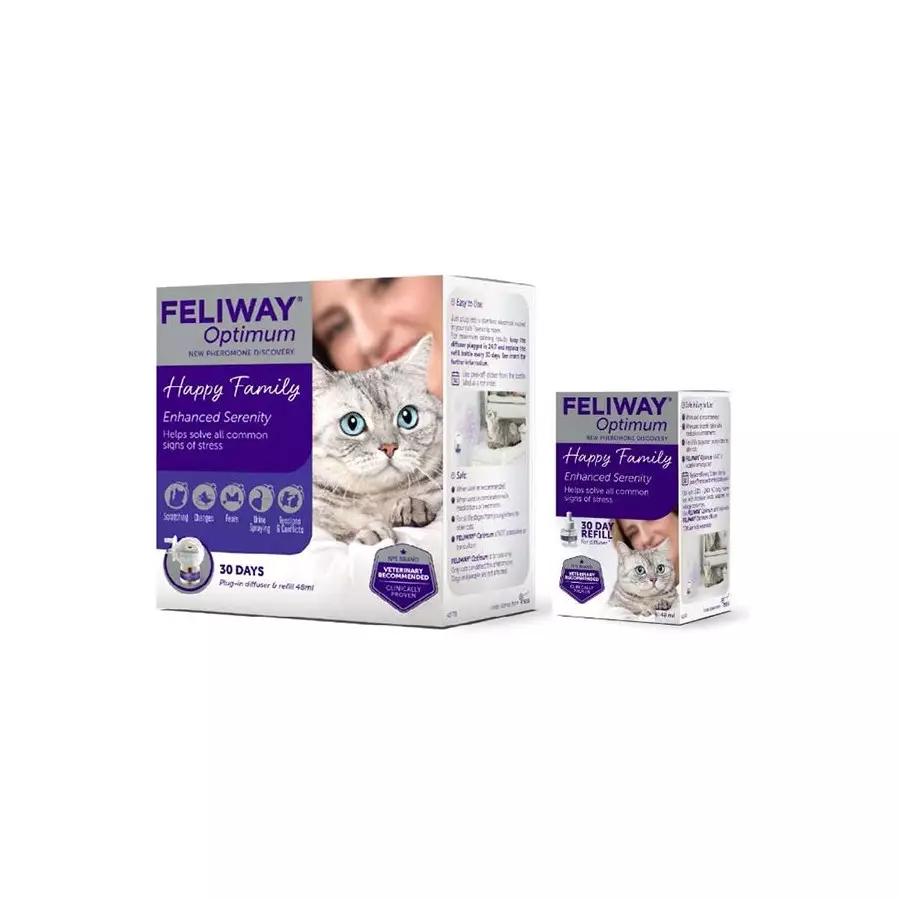 Ceva - Feliway optimum 3x48 ml. Ceva - Feliway optimum 3x48 ml.