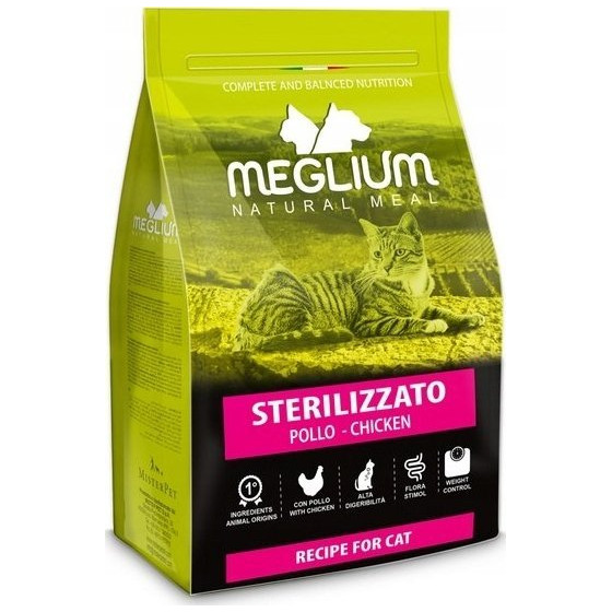 Meglium Gatto Adult Sterilizzato 10 kg - 