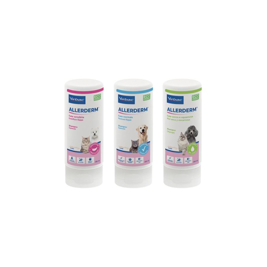 Virbac - Allerderm shampo 250 ml. cute secca et squamosa
