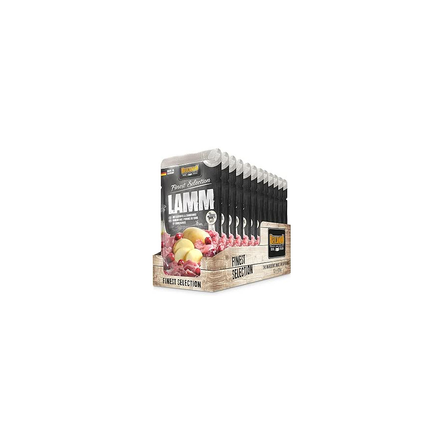 Belcando Agneau avec pommes de terre et ossicocco 12x125 g. (sachets) Belcando Agneau avec pommes de terre et ossicocco 12x125 g. (sachets)