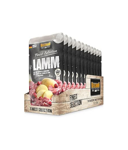 Belcando Lamm mit Kartoffeln und Preiselbeeren 12x125 gr. (Beutel) - 