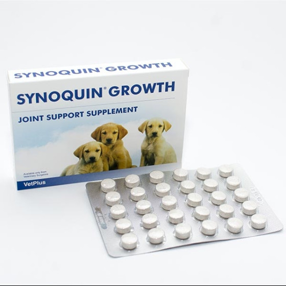 VETPLUS Synoquin Joint Growth of Pups 30 cp. - 