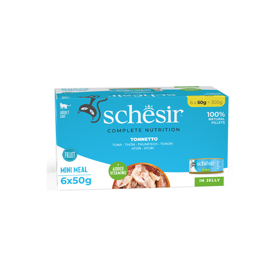 SCHESIR Tonnetto in Gelatina (6 lattine da 85 gr.)
