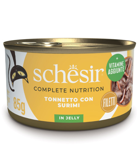 SCHESIR with Surimi in Jelly 85 gr. - 