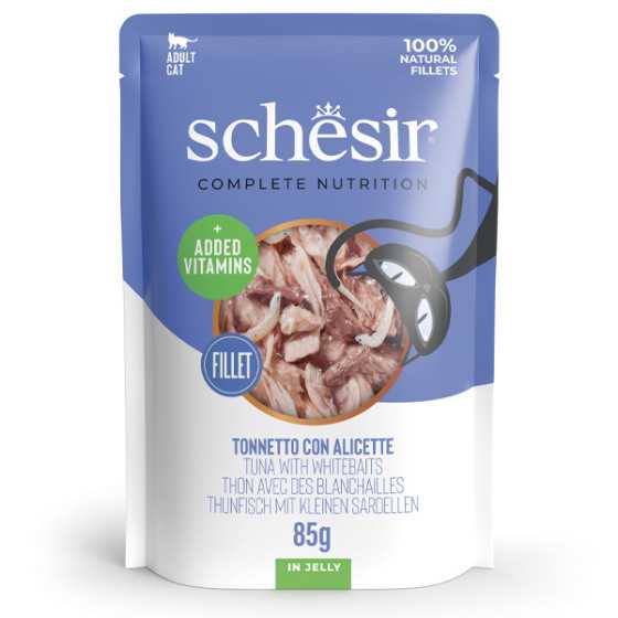 SCHESIR Tonnetto con Alicette in Gelatina 85 gr. - 