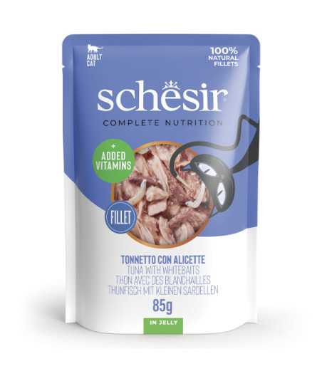 SCHESIR Tonnetto con Alicette in Gelatina 85 gr. - 