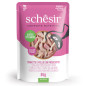 SCHESIR Filets de thon Poulet et Jambon en gelée 85 g.