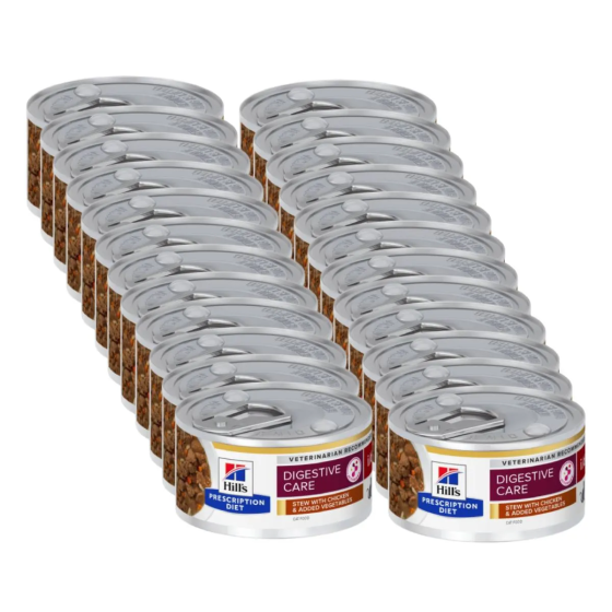 Hill's - Gatto i/d Digestive Care Chicken Stew 24 X 82 Gr. -
