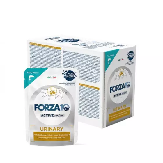 Forza10 Cat Urinary Actiwet Fish (12 Beutel à 80g) - 