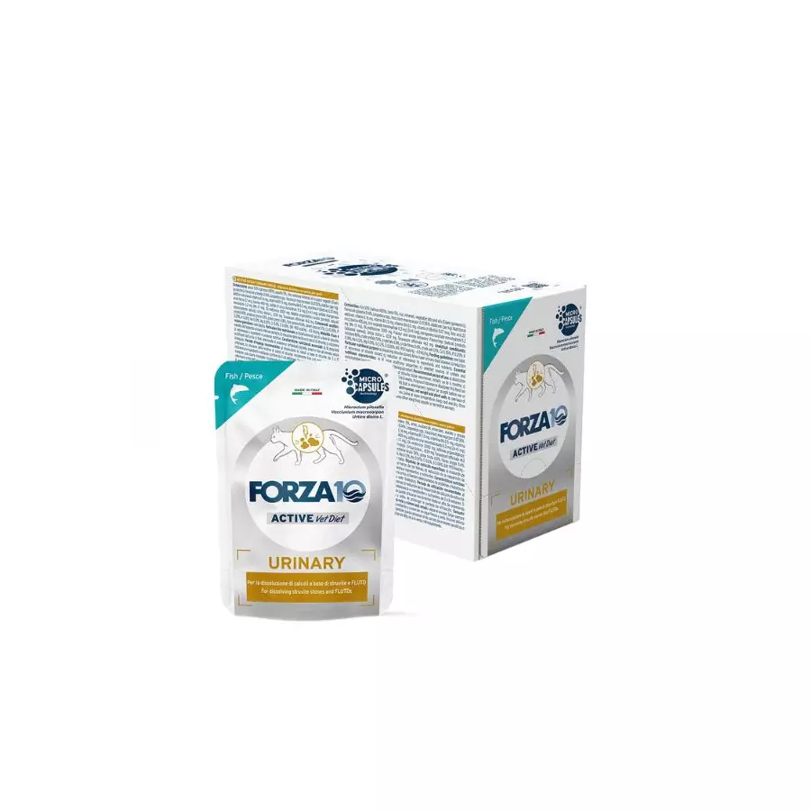 Forza10 Cat Urinary Actiwet Fish (12 sachets of 80g)