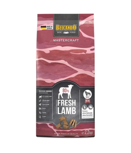 BELCANDO MASTERCRAFT Frisches Lamm 2,2 Kg. - 