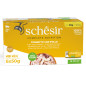 SCHESIR Tonnetto avec Filets de Poulet en gelée (6 boîtes 50 g.)