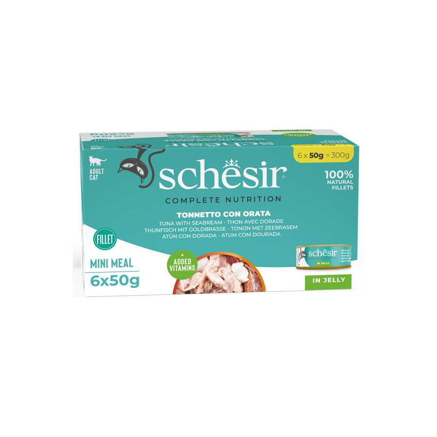 SCHESIR Tonnetto avec Daurade en gelée (6 boîtes 50 g.)