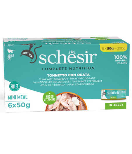 SCHESIR mit Dorade in Gelee (6 Dosen à 50 gr.)