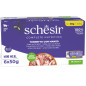 SCHESIR Tonnetto avec Filets de Bœuf en gelée (6 boîtes 50 g.)