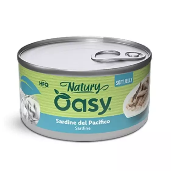 Oasy - Cat Adult Natury Sardine Soft Jelly 150 gr. - 