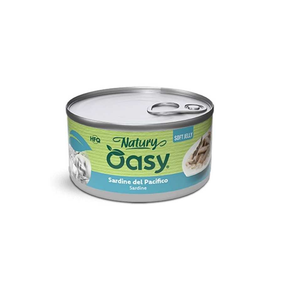 Oasy - Cat Adult Natury Sardine Soft Jelly 150 g. Oasy - Cat Adult Natury Sardine Soft Jelly 150 g.