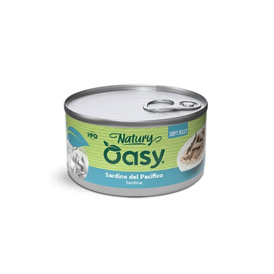 Oasy - Cat Adult Natury Sardine Soft Jelly 150 gr.