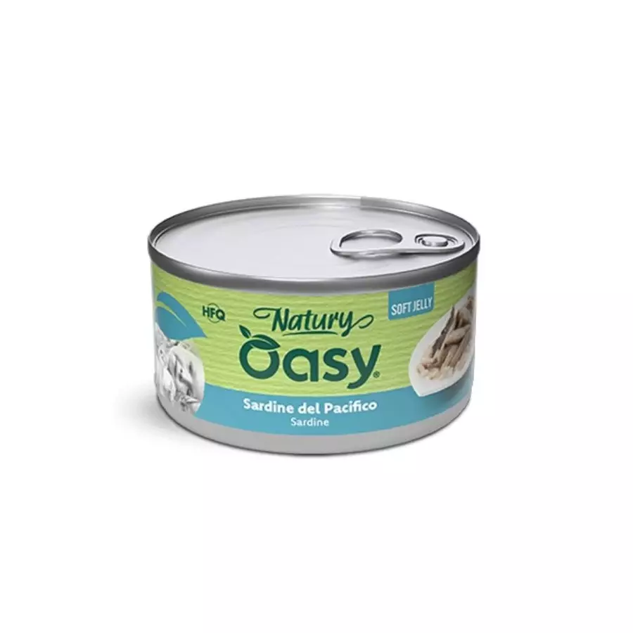 Oasy - Cat Adult Natury Sardine Soft Jelly 150 gr.