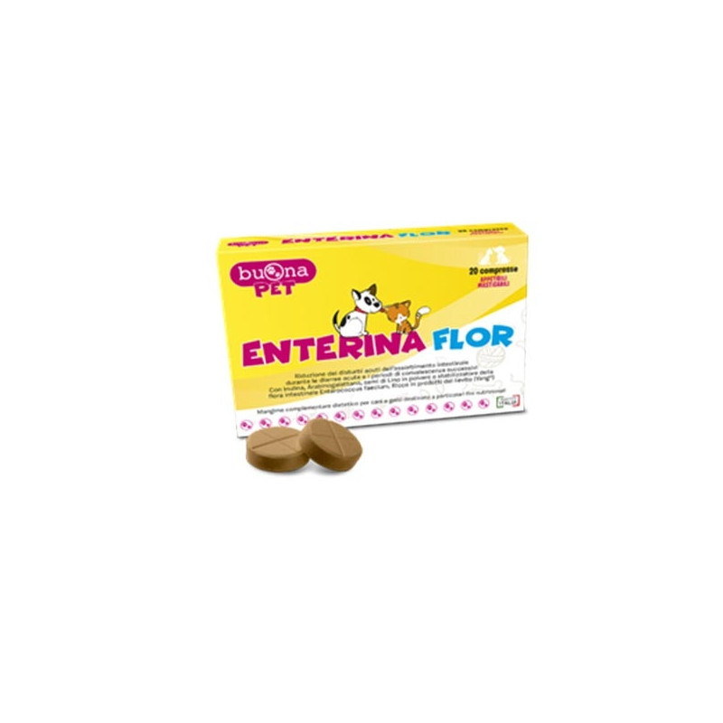 BUONAPET Enterina Flor 100 comprimés. BUONAPET Enterina Flor 100 comprimés.