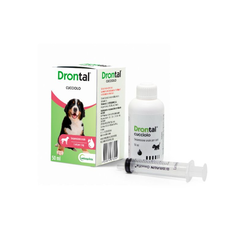 Vetoquinol - Drontal | chiots di chien 50ML Vetoquinol - Drontal | chiots di chien 50ML