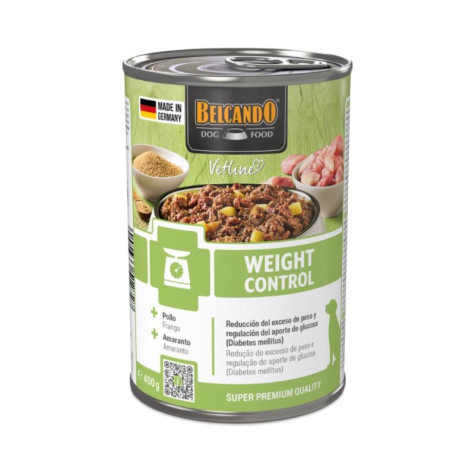BELCANDO Vetline Weight Control umido cane 400 gr.(LATTINA) - 