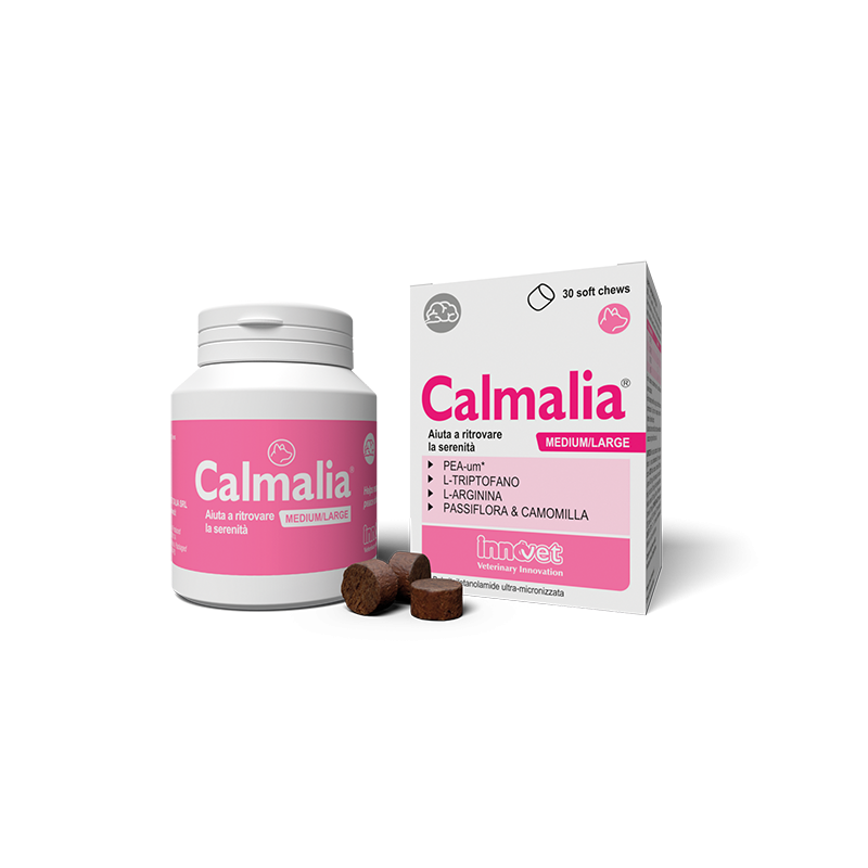 INNOVET CALMALIA 30 Chews Masticabili Small, per Cani da 0 a 10 kg