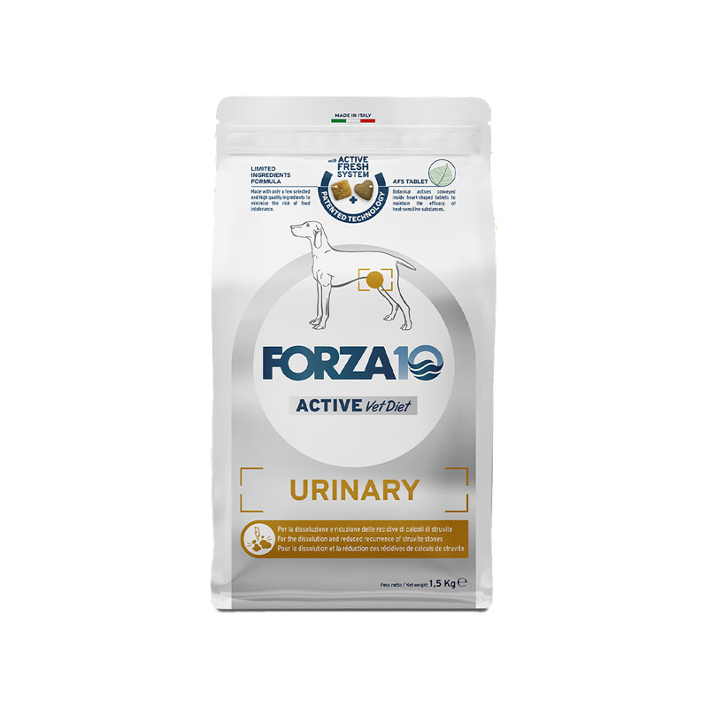 Forza10 Active Vet Diet Urinary Dog Alle Rassen 1,5 kg